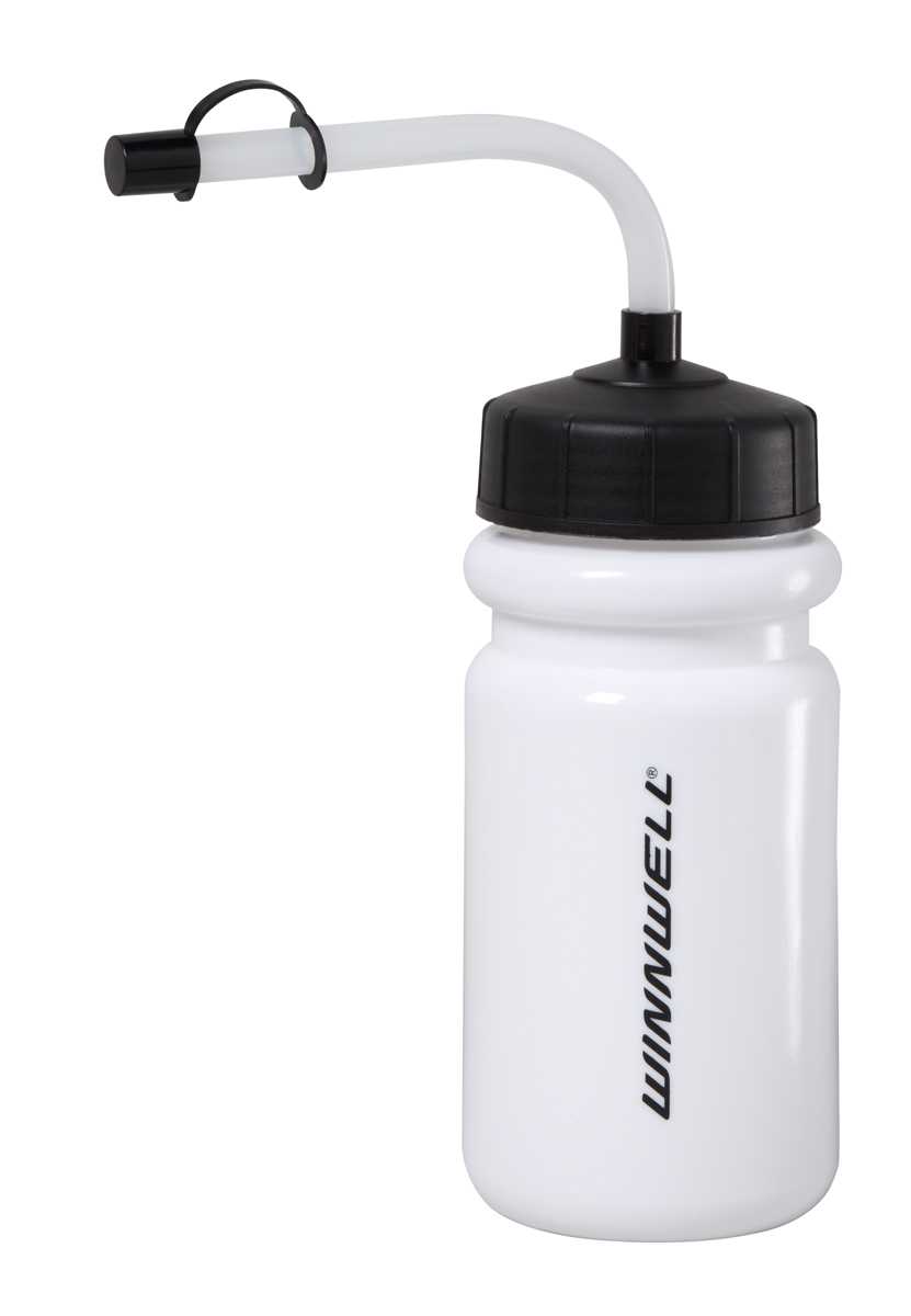 Winnwell Hokejová fľaša Winnwell 500ml so slamkou s logom