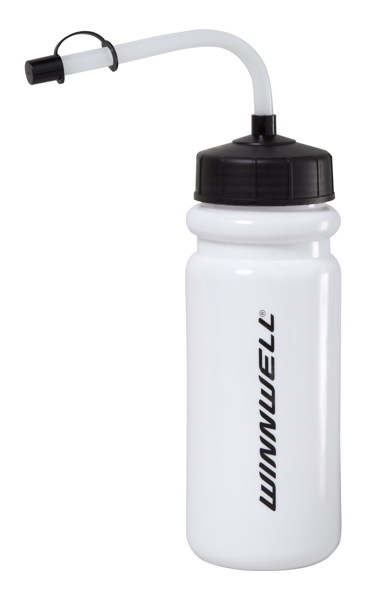 Winnwell Hokejová fľaša Winnwell 750ml so slamkou s logom